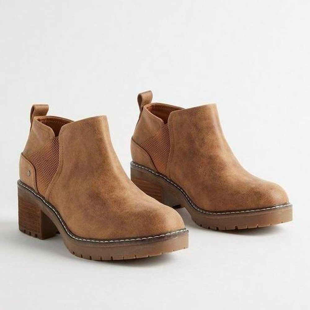 Torrid Chunky Lug Ankle Boots